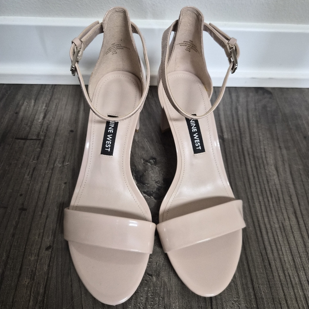 Nine West Pruce Women's Sandals, Size 5, Natural Beige